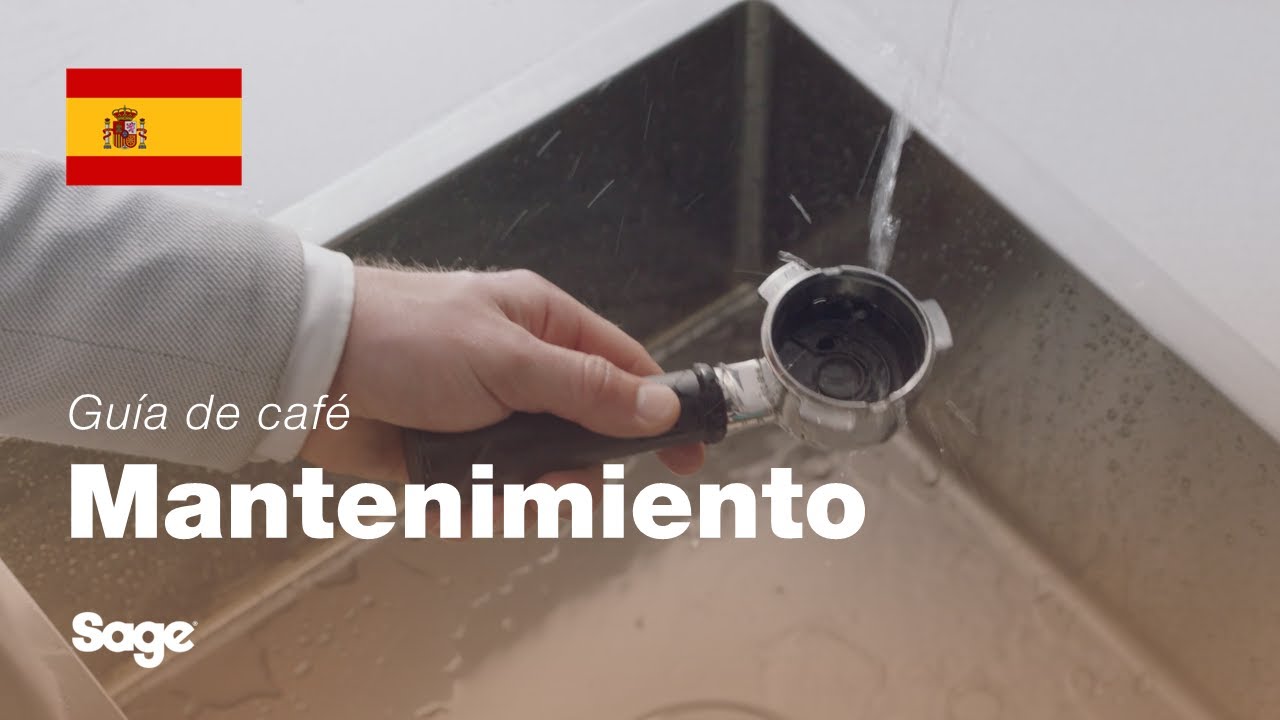Cómo limpiar el portafiltro y la cesta del filtro