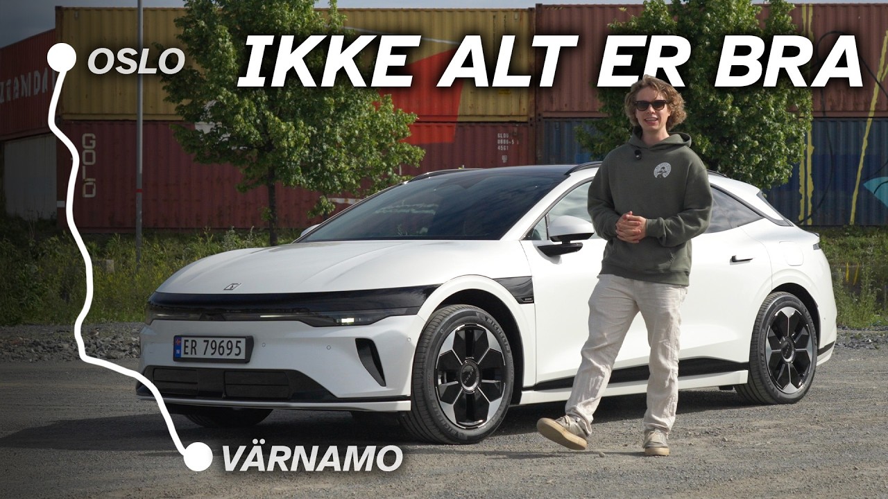 Langtur i billigste Zeekr 7GT (CORE RWD) - forbruk, lading og komfort