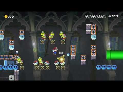 Automatic level [20 by cristiano - Super Mario Maker - No Commentary 1bk