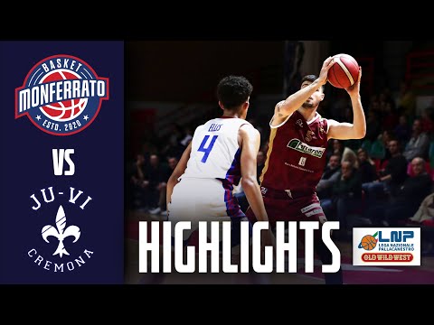 Monferrato Basket vs Juvi Cremona Basket 1952 | Highlights | LNP Serie A2