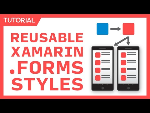 Styling Xamarin Forms Apps with Reusable Resources Styles