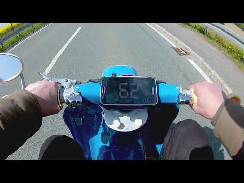 Simson Schwalbe KR 51 Bj. 1964 * Top Speed mit GPS * Urschwalbe Höchstgeschwindigkeit Handschaltung