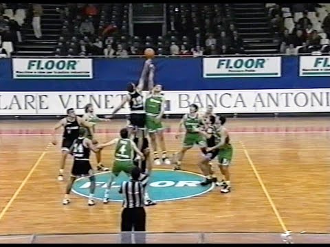 A2 1996/'97 Floor Padova - Faber Fabriano Basket 107-112