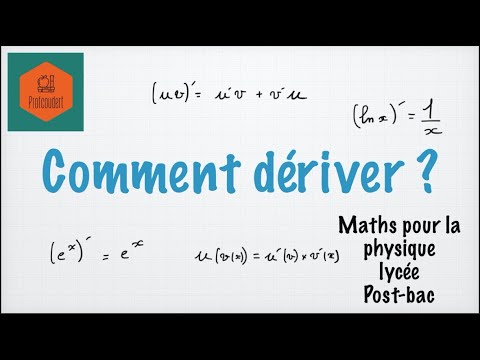 La dérivation, comment faire ?