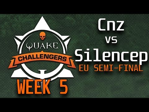 Cnz vs Silencep (Semi-final) Quake Challengers EU/CIS week 5 (casted by Zoot)