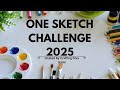 One Sketch Challenge June 2025 Hosted By Craftingdiva