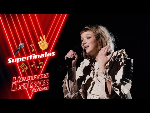 Amelija Kumetytė - Drops Of Jupiter | Superfinalas | Lietuvos Balsas. Vaikai S3