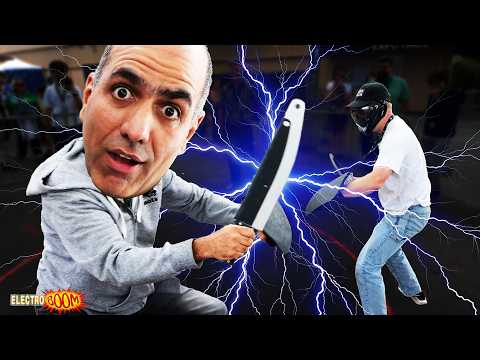 Taser Knife Fighting at Open Sauce 2026