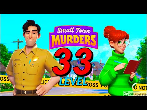 Small Town Murders : Match 3 Crime Mystery Stories Level 33 gameplay android ios new best game