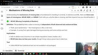 Module 3.5 Missing data mechanisms