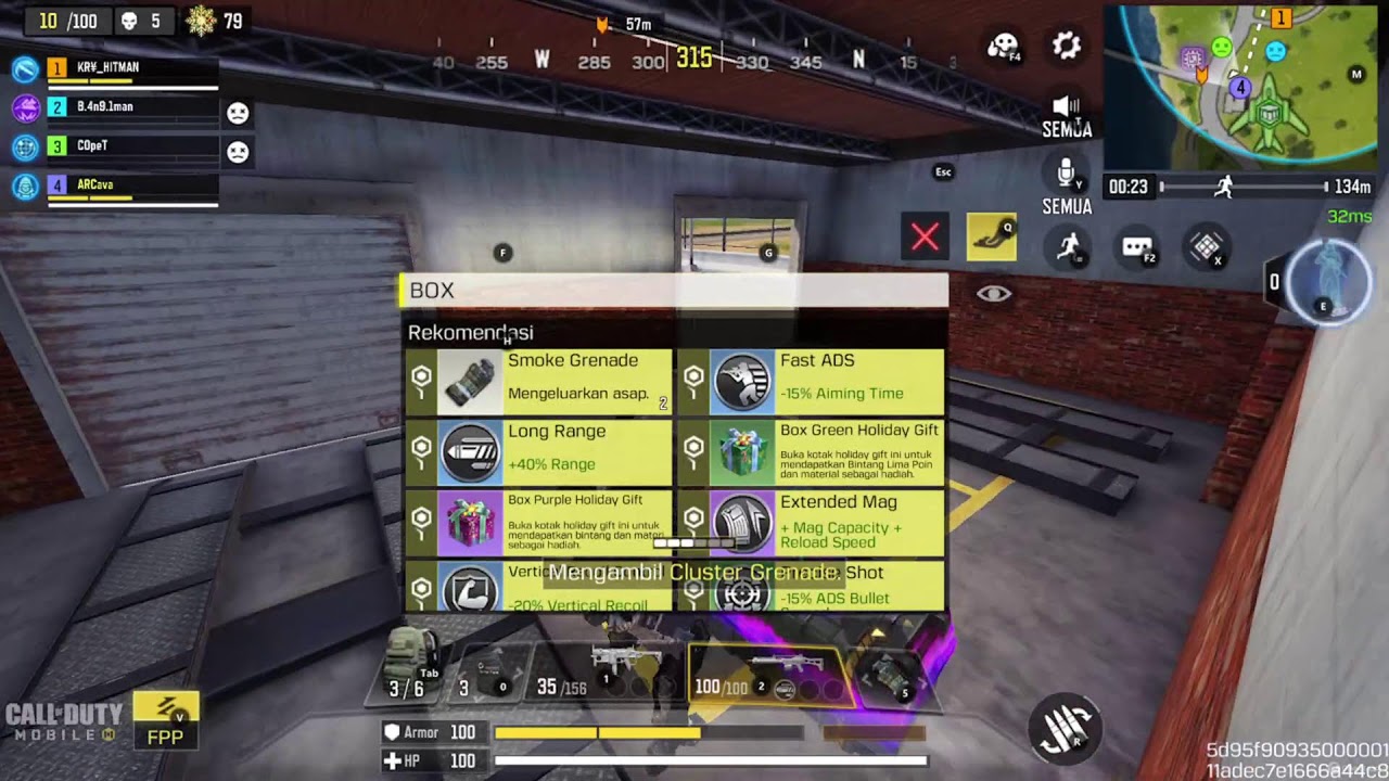 CODM Legendary Squad Blackout M13 ZRG Intens