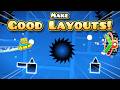 Make GOOD LAYOUTS In Geometry Dash Beginner Guide