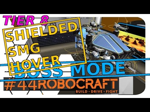 Robocraft Tier 9 Shield SMG Hover - BOSS MODE