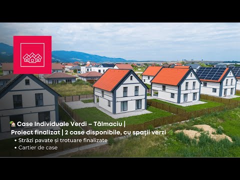 🏡 Case Individuale Verdi – Tălmaciu | Proiect Finalizat | 2 Unități Disponibile