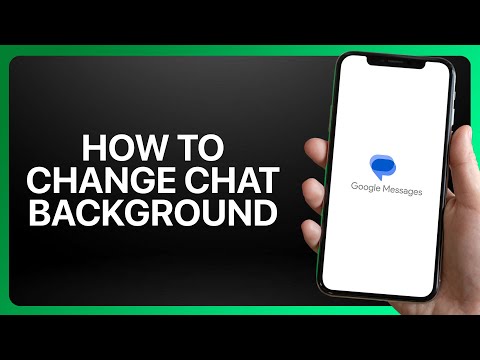 How To Change Chat Background in Google Messages Tutorial