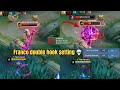 FINALLY FRANCO DOUBLE HOOK SETTING IS HERE Must Try FRANCO BEST BUILD EMBLEM 2025 MLBB