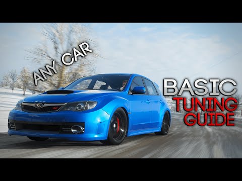 How To Tune In Forza Horizon 4 | Basic Tuning Guide For Any Car | Forza Tuning Guide