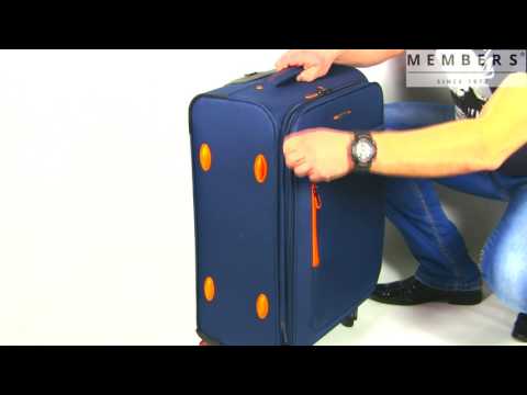 Чемодан Members Hi-Lite (M) Grey 922632