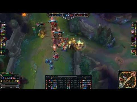 SKT T1 Faker Nidalee vs Zed - CJ Entus Ambition - Faker outplay