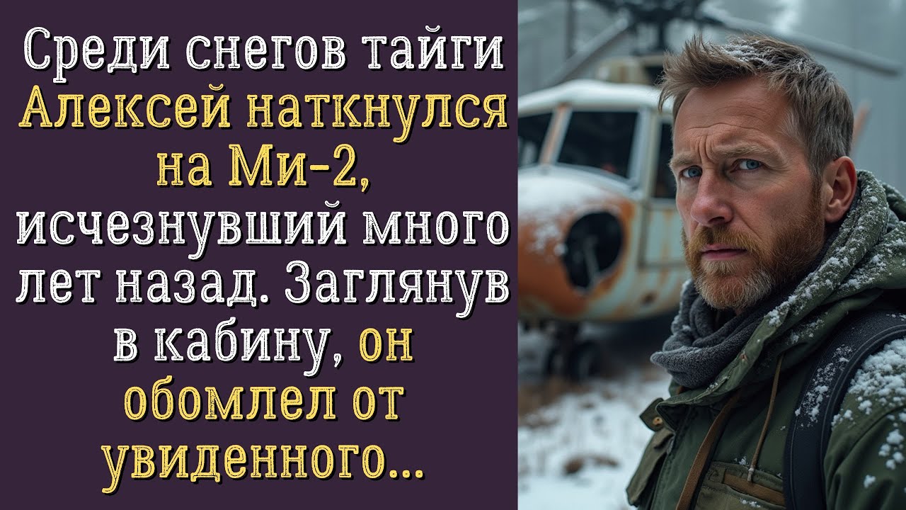 Алексей нашёл ВЕРТОЛЁТ в тайге. То, что его ждало внутри, ШОКИРОВАЛО до глубины души...