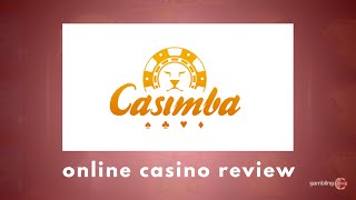 Casimba Casino Video Review | Gambling.com