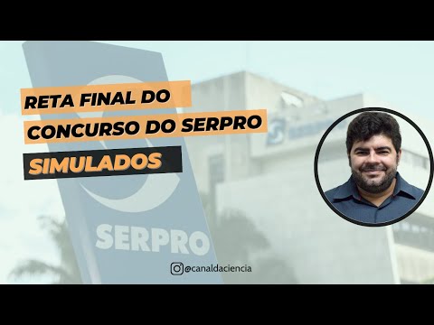 Reta Final do Concurso do Serpro - Simulados
