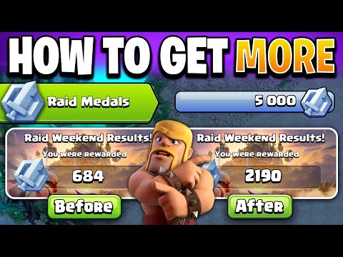 How to Get More Raid Medals in Clash of Clans - Raid Medals Distribution Explained