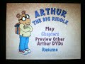 Arthur The Big Riddle DVD Menu Walkthrough 2005