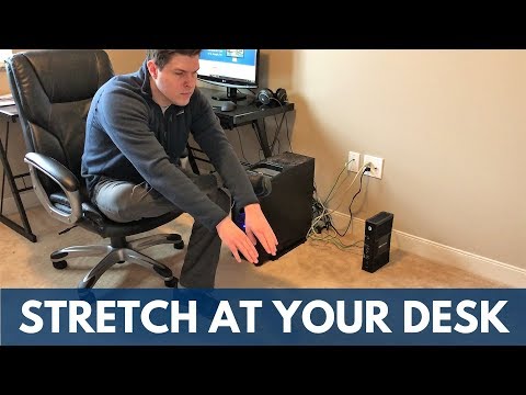 3 Chair Stretches for Lower Back Pain | Stretch at Your Desk