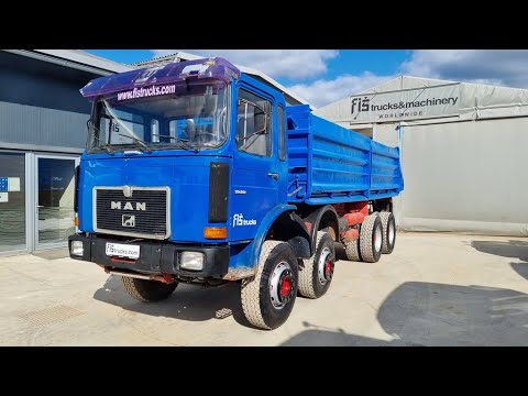 MAN 30.291 8x4 tipper - ZF gearbox - FIŠ TRUCK SLOVENIA