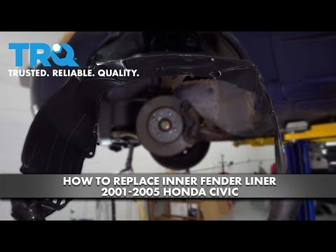 How to Replace Inner Fender Liner 2001-2005 Honda Civic