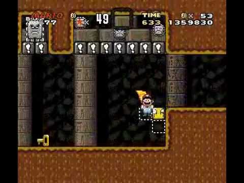 SMW - Pyramide of Thwomps