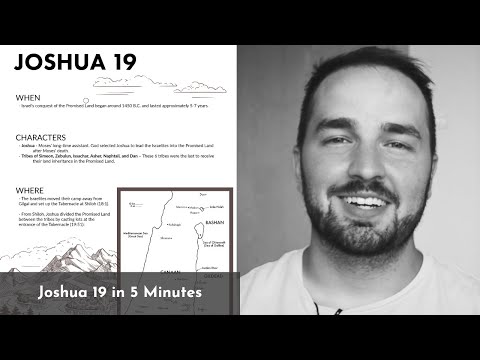 Joshua 19 Summary: 5 Minute Bible Study