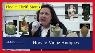 Valuables Found at Thrift Stores: Ceramic and Pottery Vases, Pitchers, Jugs by Dr. Lori