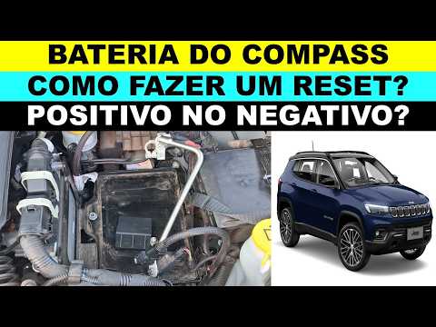 Compass como fazer um reset na bateria? Pane elétrica como apagar luz da injeção no painel Compass?