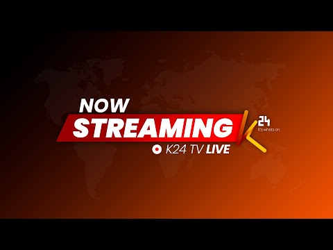 Capture d'écran du flux en direct de la chaîne de télévision K24TV