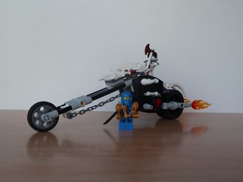 Vidéo LEGO Ninjago 2259 : La moto squelette