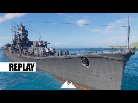 CHIKUMA II, wie schlägt sie sich? Lohnt sie sich? - World of Warships | [Replay] [Deutsch] [60fps]