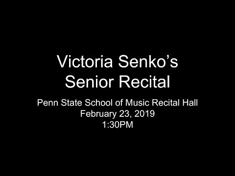 Promotional video thumbnail 2 for Victoria Senko - Violinist