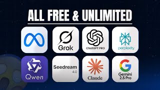 All Top Paid AI Apps Now 100% FREE & Unlimited — No Signup, No Credit Card, No Trial!