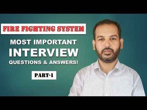 Most Important Interview Questions and Answers of Fire Fighting Systems Part 1 in Urdu