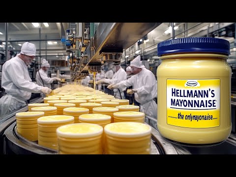 How Mayonnaise is Made | How Hellmann's Real Mayonnaise is made in Factory