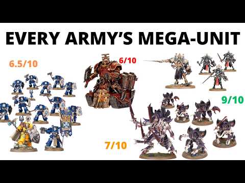 Ranking Every 40K Codex's MEGA-UNIT