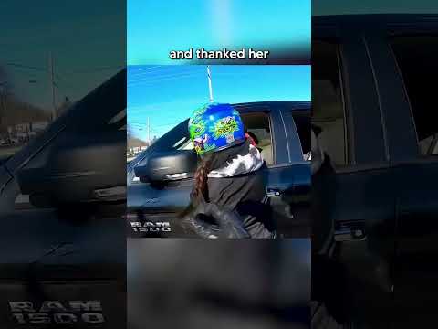 Driver Helps Lost Biker