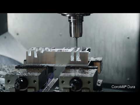 Aluminium machining demo - Solid round tools