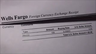 Exchange Foreign Currency for U.S. Dollars - Wells Fargo Bank