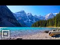 4K Moraine Lake Relaxation Soothing Water Ambience Peaceful Nature Sounds For Sleep Study