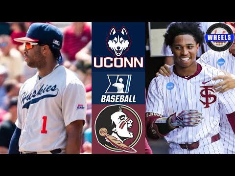 UConn vs #8 Florida State | Super Regionals Game 1 | 2024 College Baseball Highlights