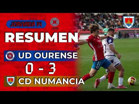 Summary of U.D. Ourense | 0-3 | J.D. Numancia