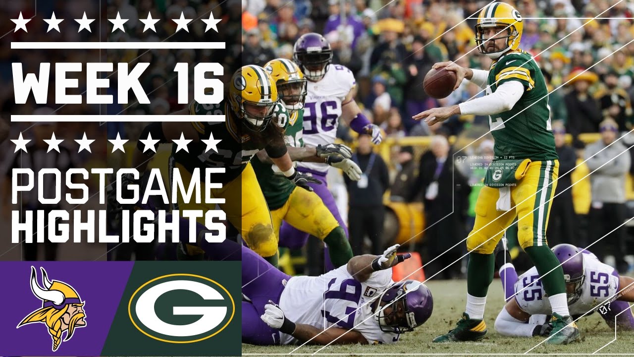 Vikings vs. Packers | NFL Week 16 Game Highlights